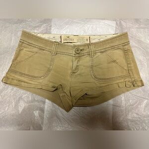 Hollister Tan Shorts Y2K